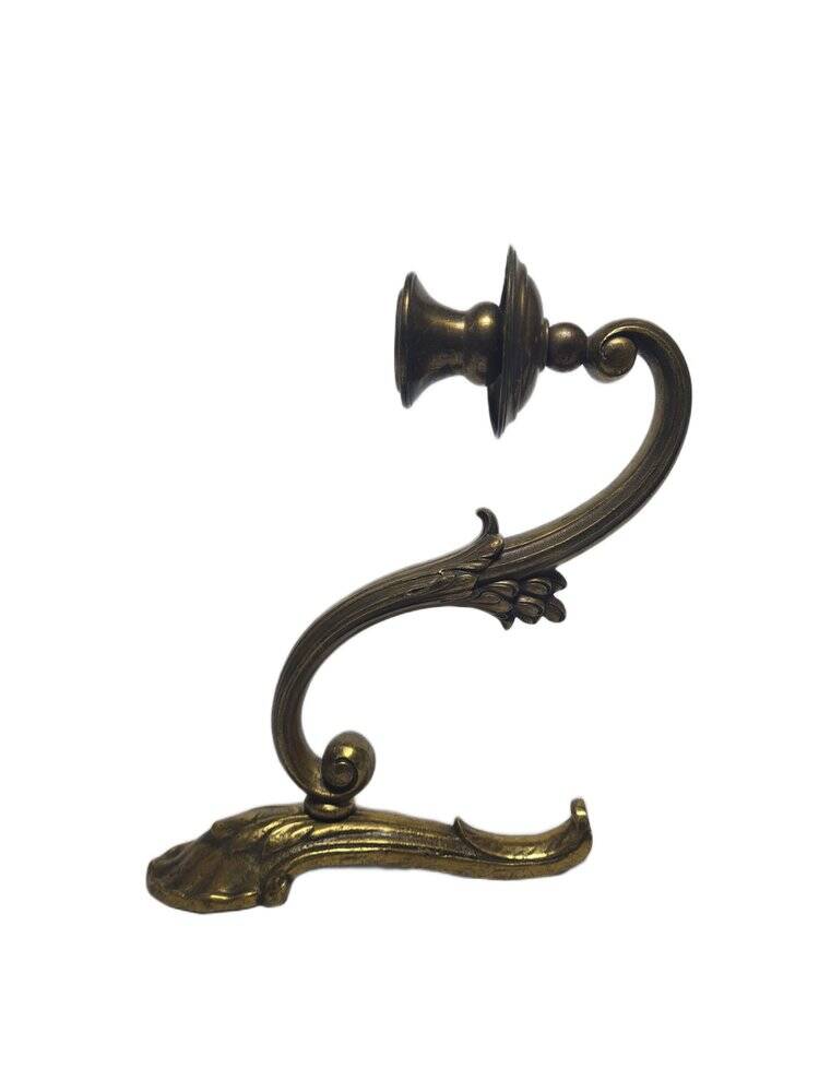 Classicist bronze wall lamp, Germany, 1900s