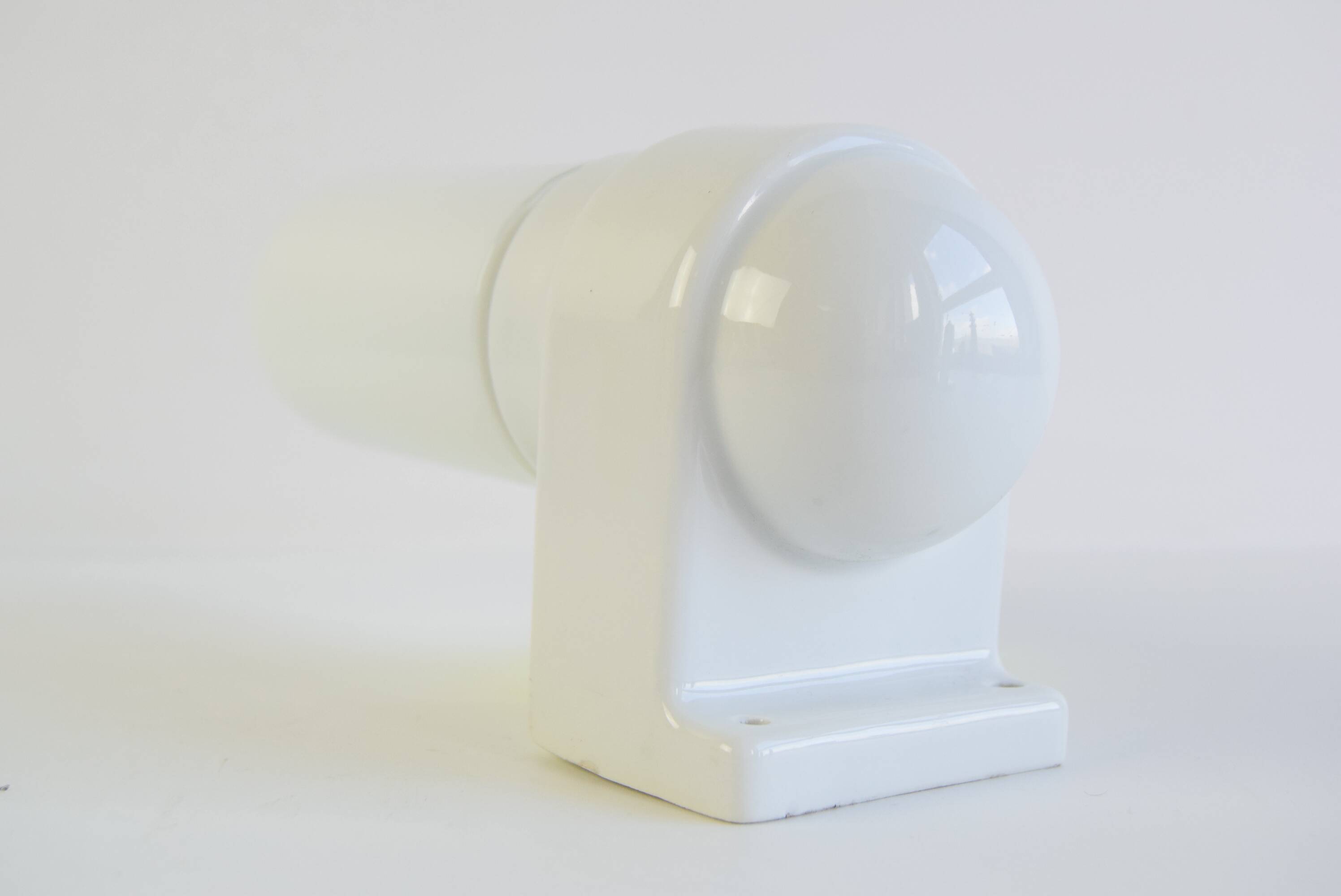 Mid-century ceramic wall lamp