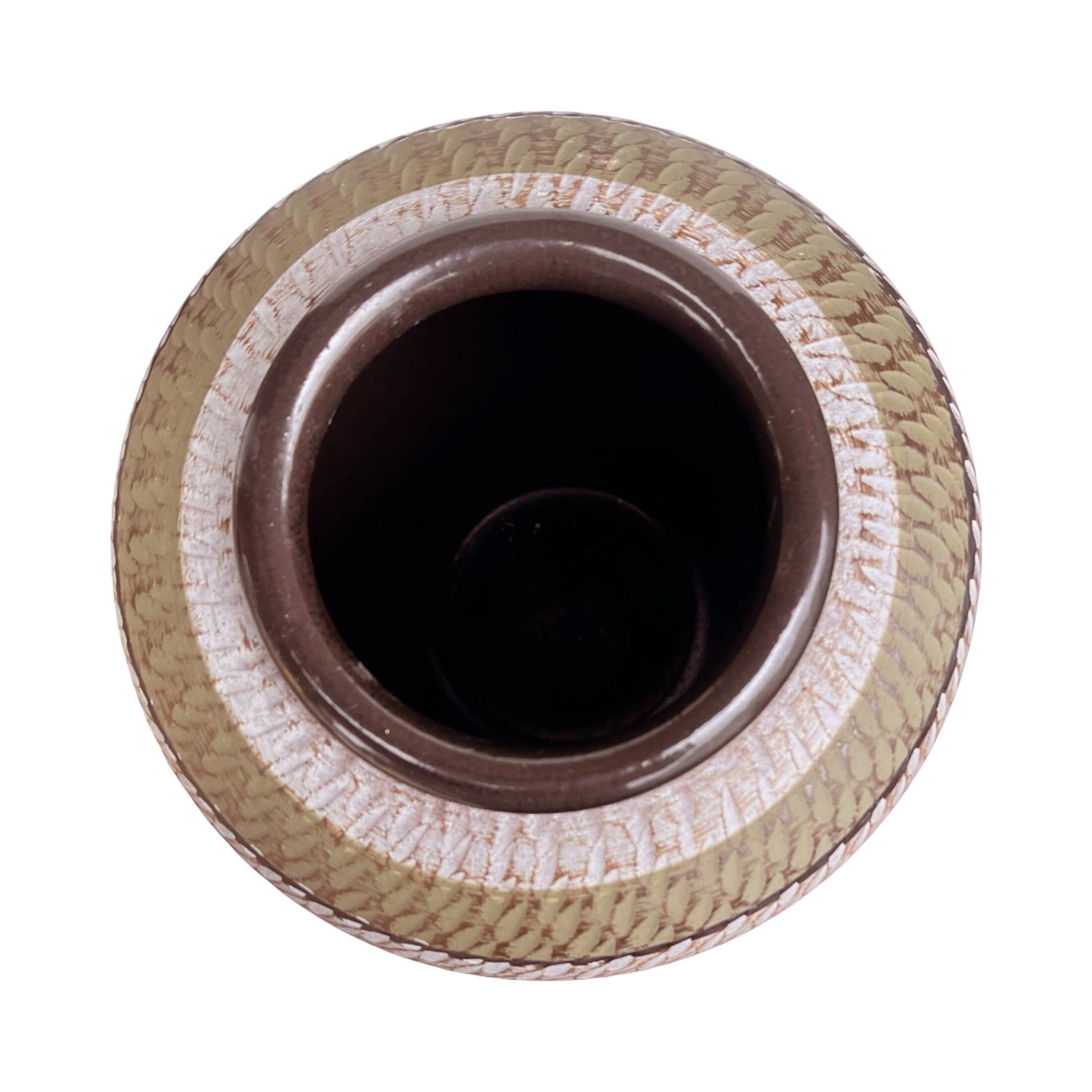 Dümler & Breiden "Faux Klinker" floor vase, type 29/25, Germany 1970s