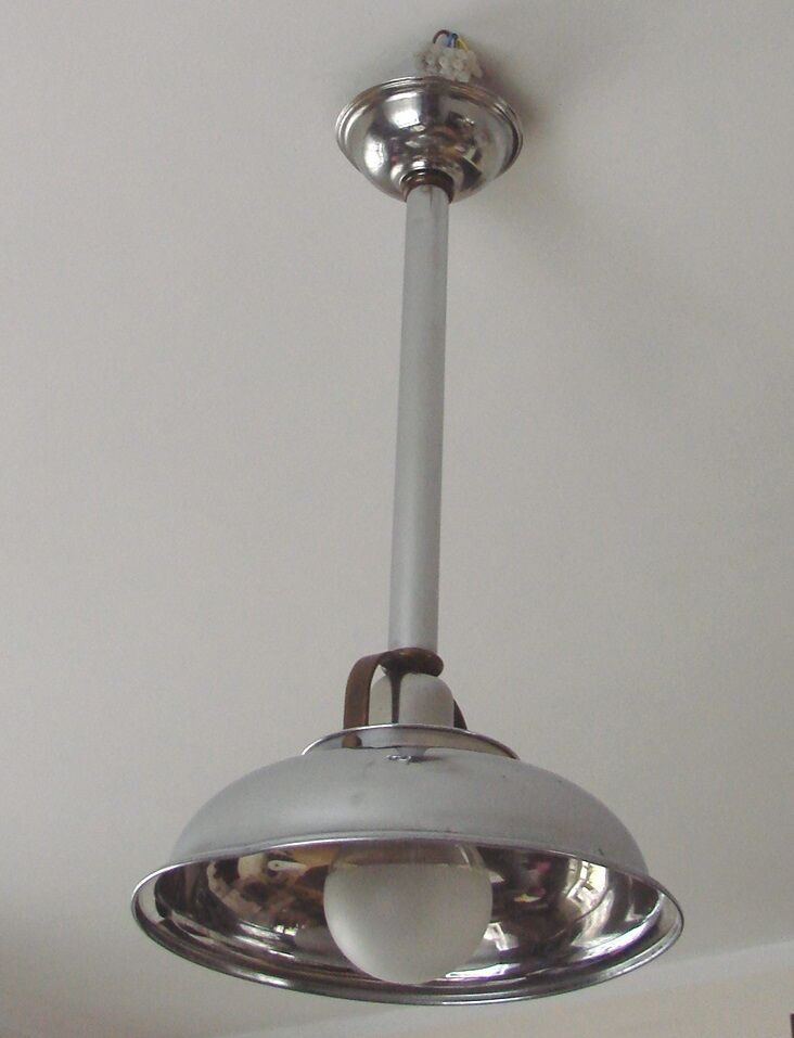 Bauhaus hanging lamp, 1930s