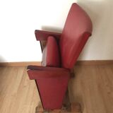 Vintage theatre armchair 40