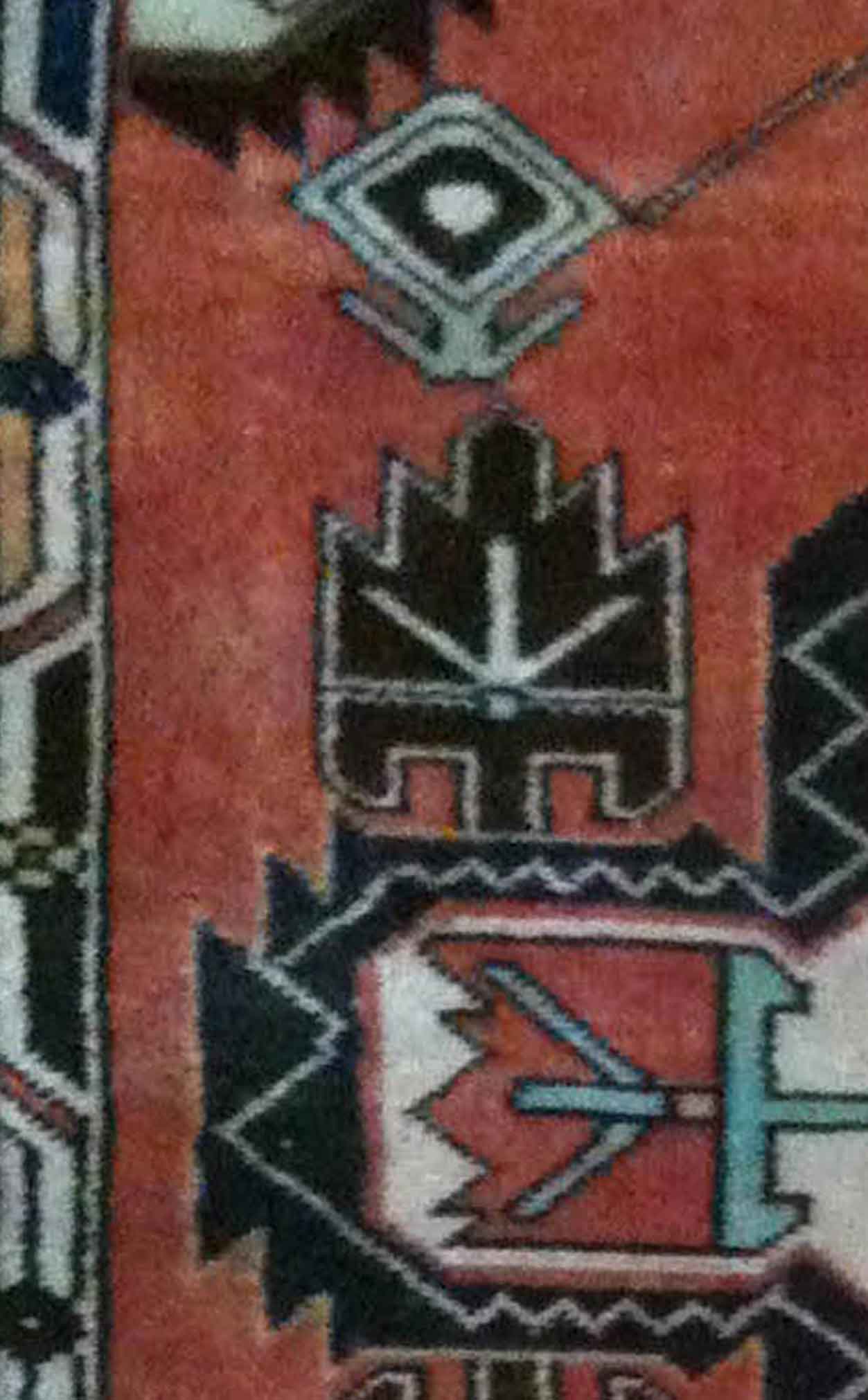 Handmade persian carpet n.90 hamedan 130x80cm