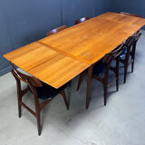 Mid-century dining set by Louis van Teeffelen for Wébé, 1960s