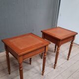 Pair of sofa ends