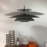 Suspension scandinave 50cm mat argentée