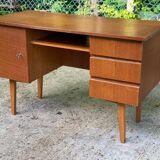 Scandinavian wooden desk from the 50s/60s, 120cm