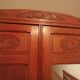 Parisian Art Deco wardrobe in solid oak