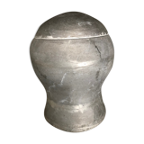 Contemporary concrete vase with lid, originally from the Netherlands