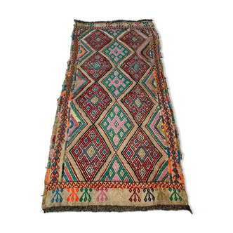 Tapis kilim turc vintage 103 x 45 cm