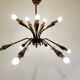 Mid-century copper chandelier, 1950s