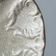 Decorative fluted cracked terracotta dish plate