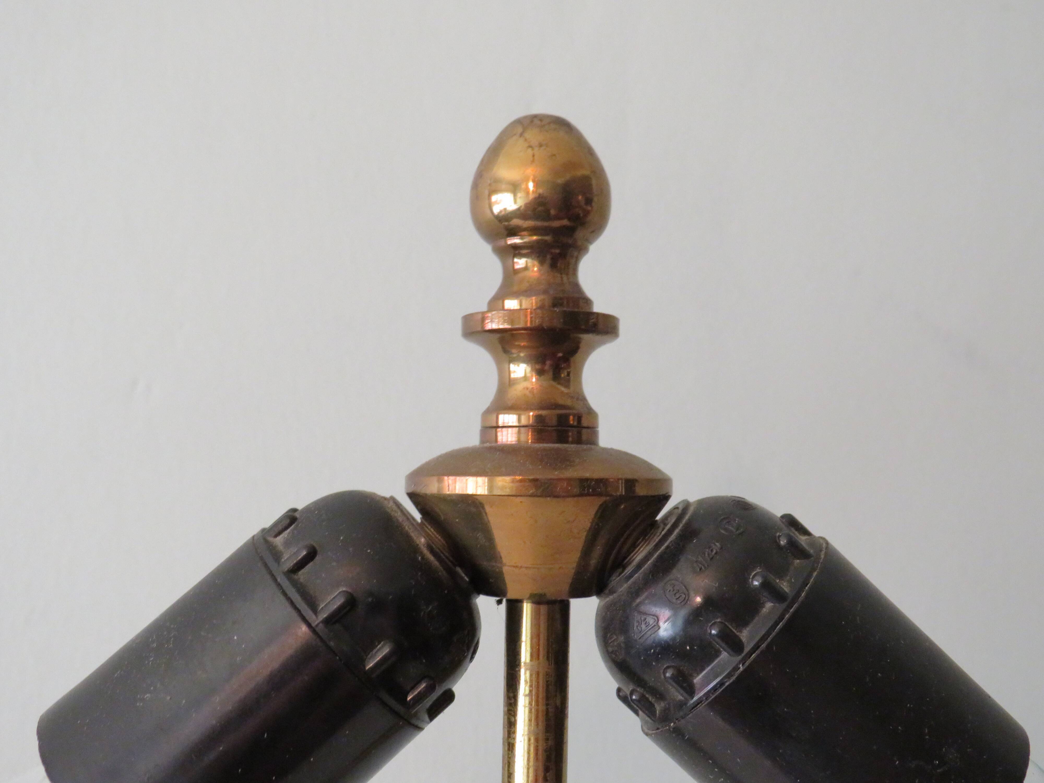 Vintage ceramic lamp foot from the 1970s
