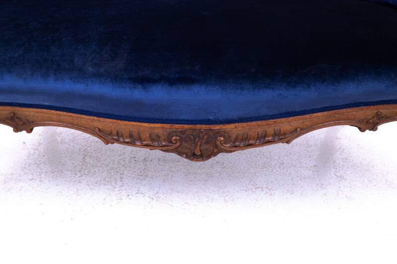 Antique sofa, France, circa 1880. After renovation.