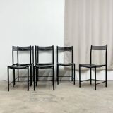 6 Italian chairs, 1980