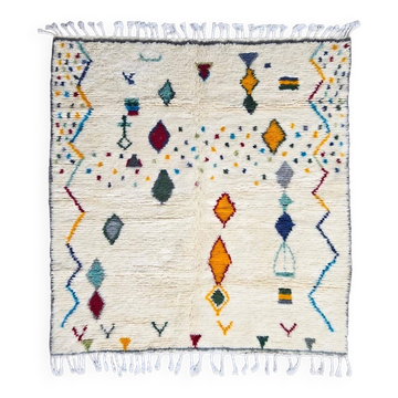 Berber Carpet Azilal - 219 x 189 cm