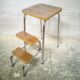Escabeau marche pied vintage