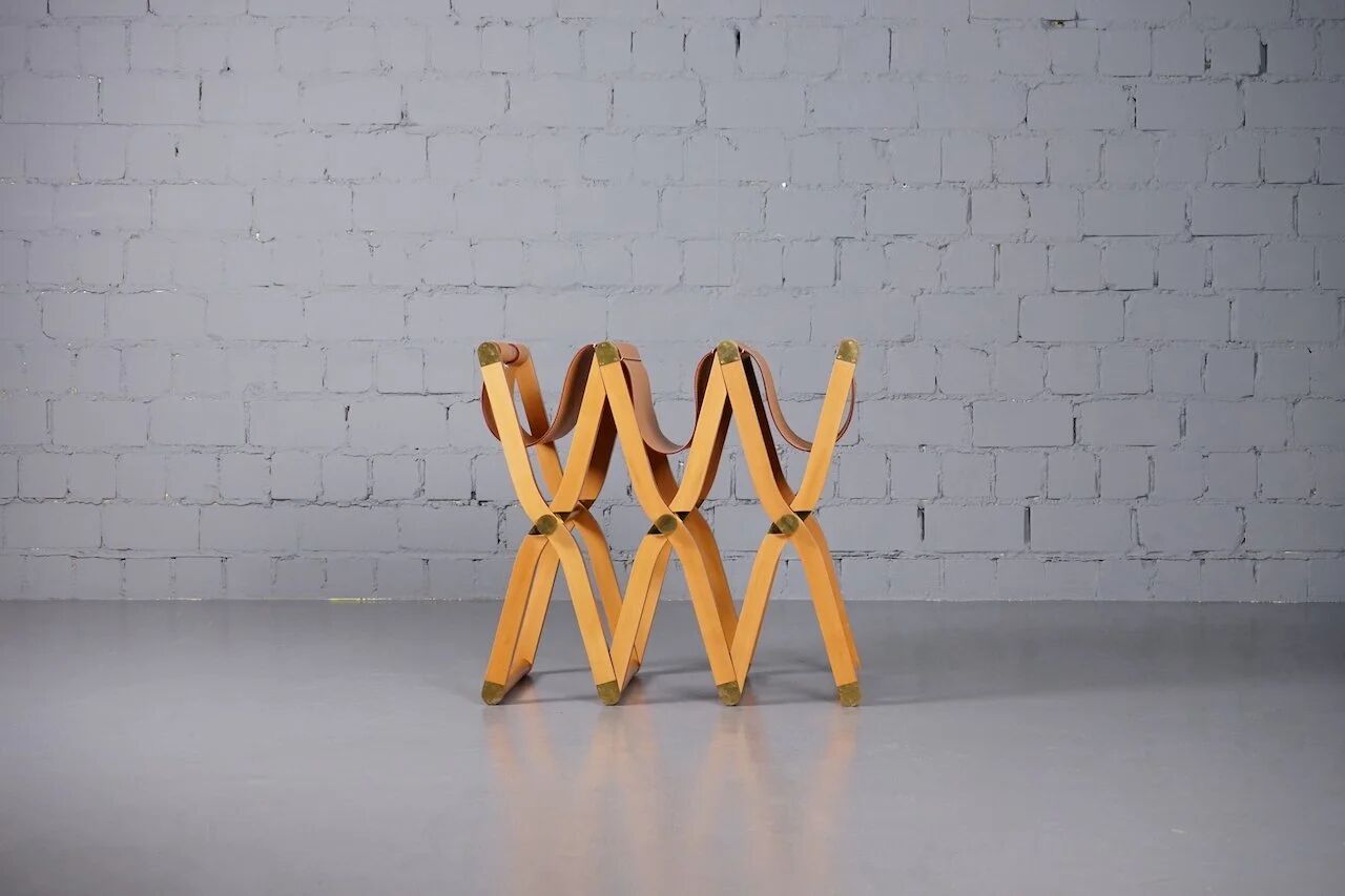 Pippa folding bench by Rena Dumas for Hermès Paris
