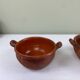 Glazed terracotta pot