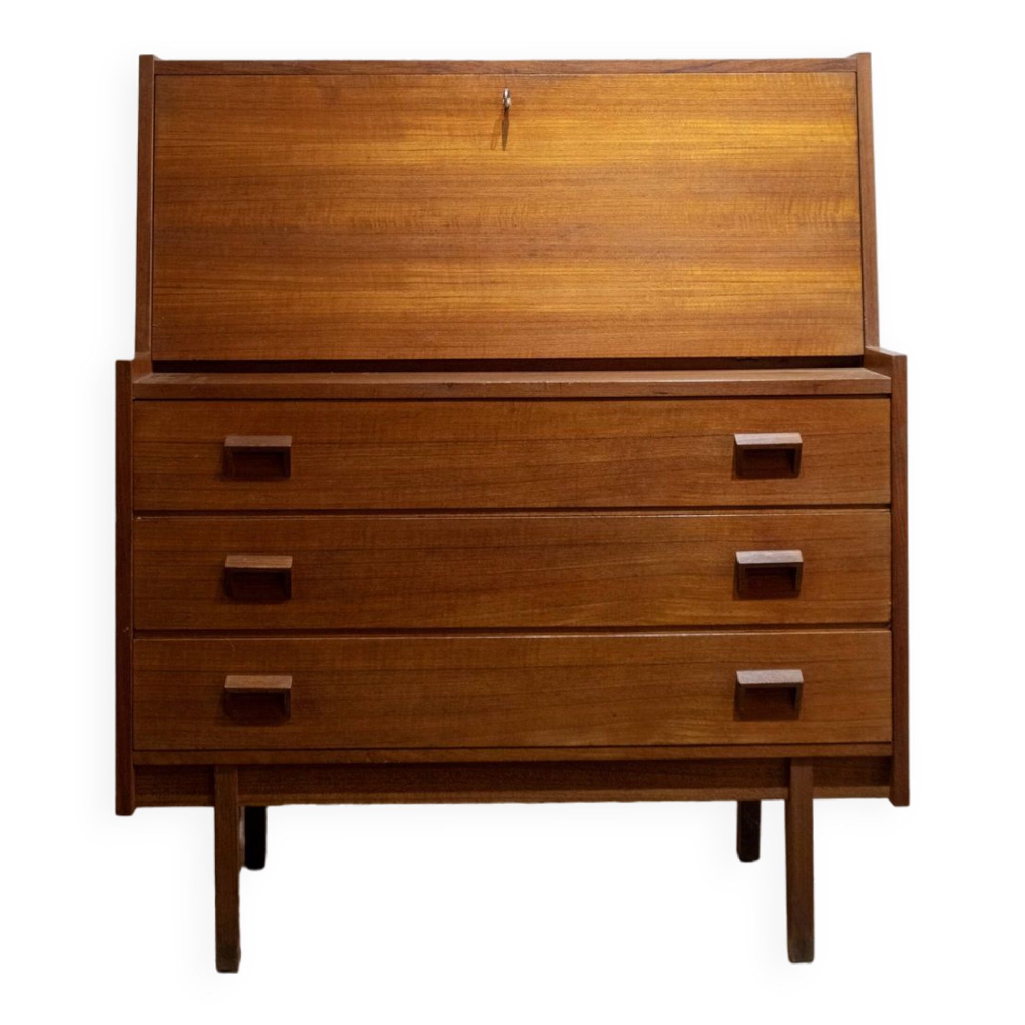 Danish teak secretary