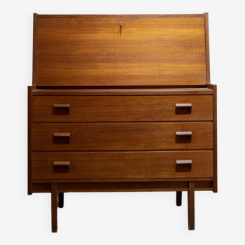 Danish teak secretary