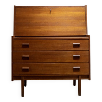 Danish teak secretary