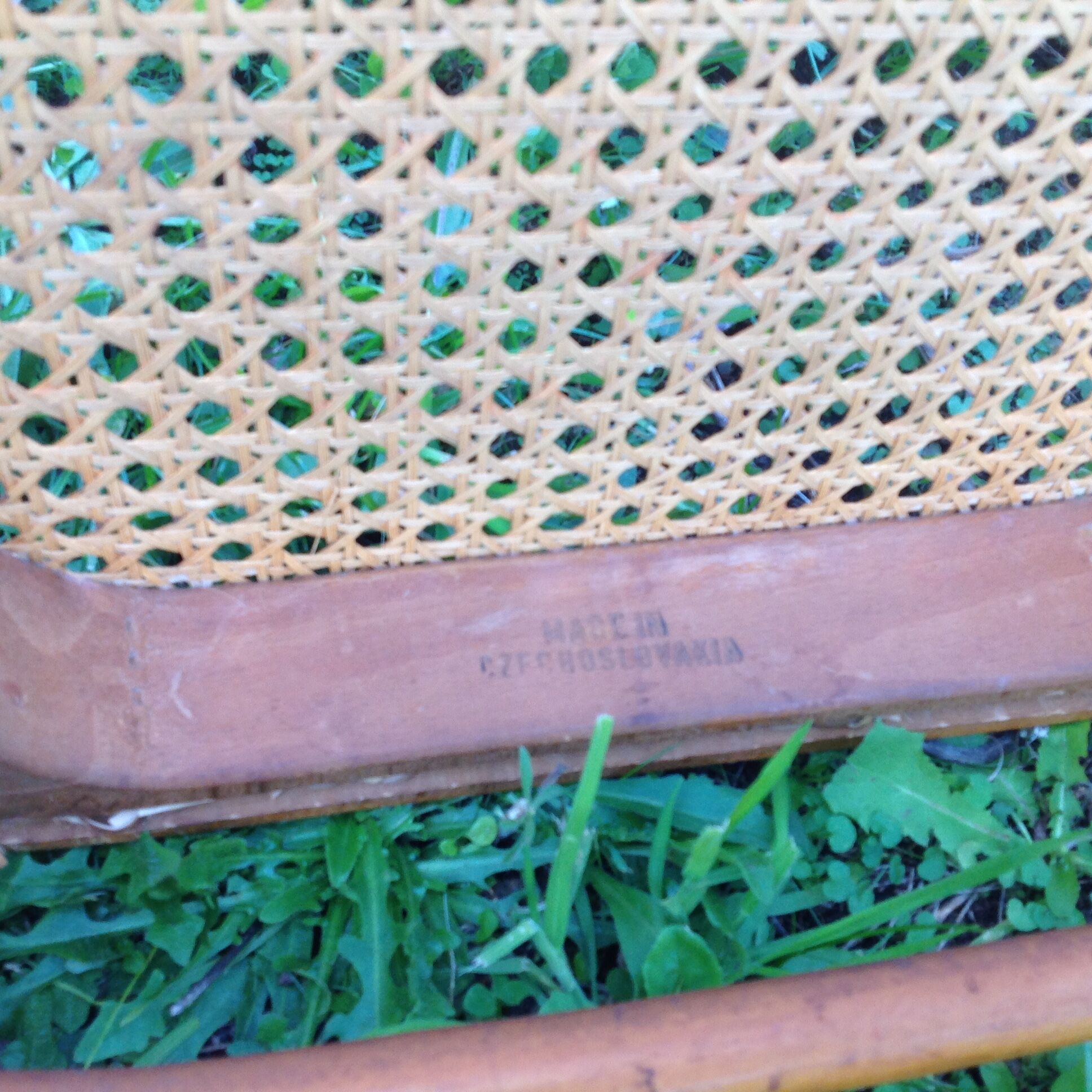 Pair of chairs 811 Thonet
