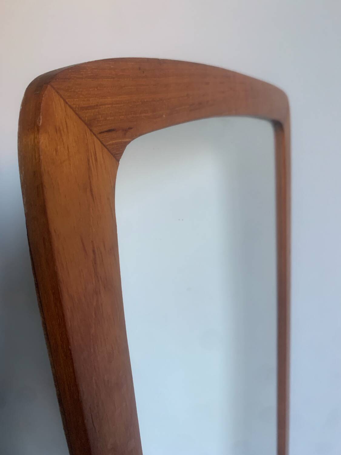 Danish teak mirror