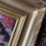 Old gilded wood frame.
