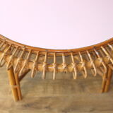 Sun rattan table