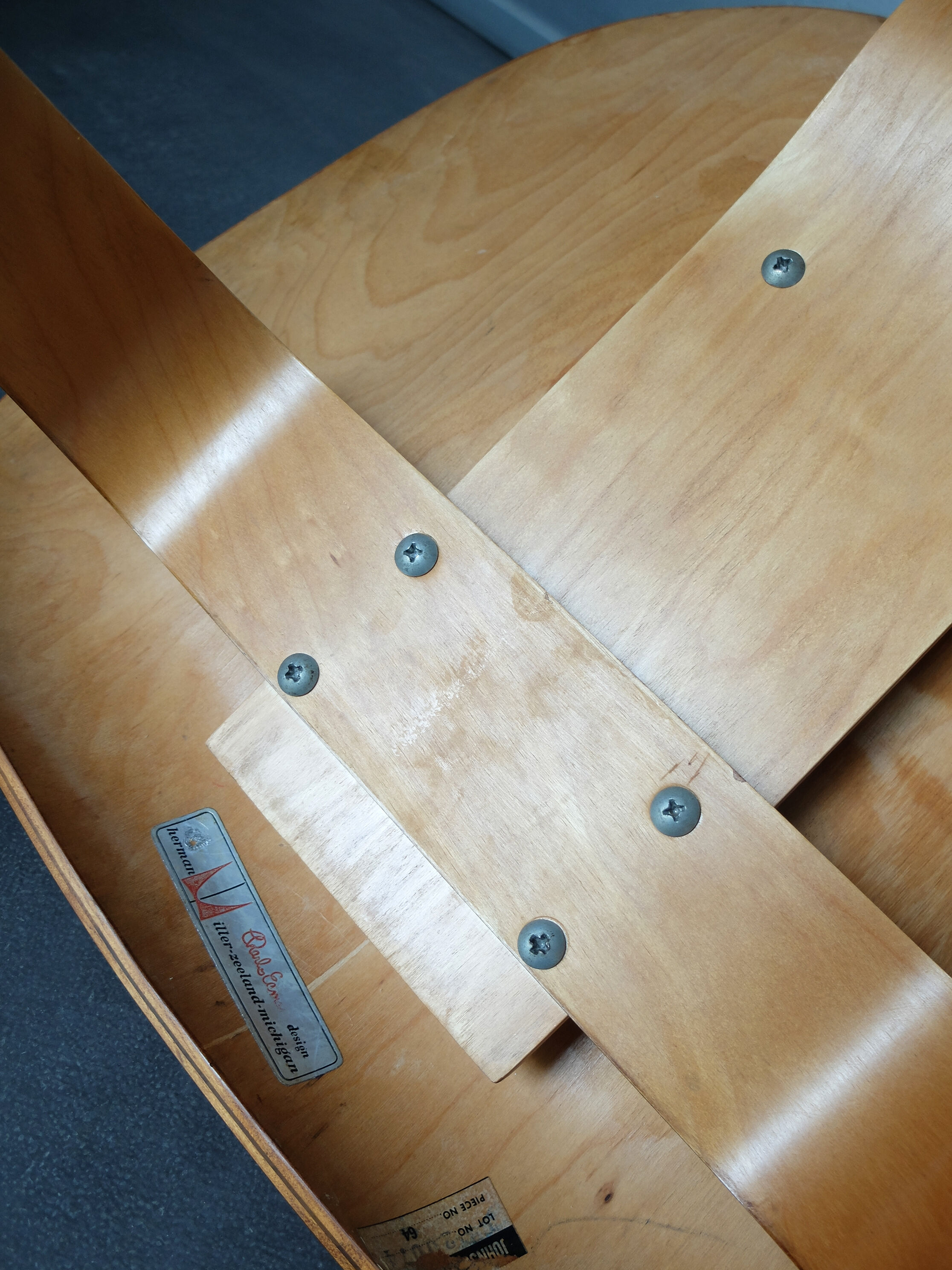 LCW Lounge Chair Wood Charles & Ray Eames for Herman Miller 1950