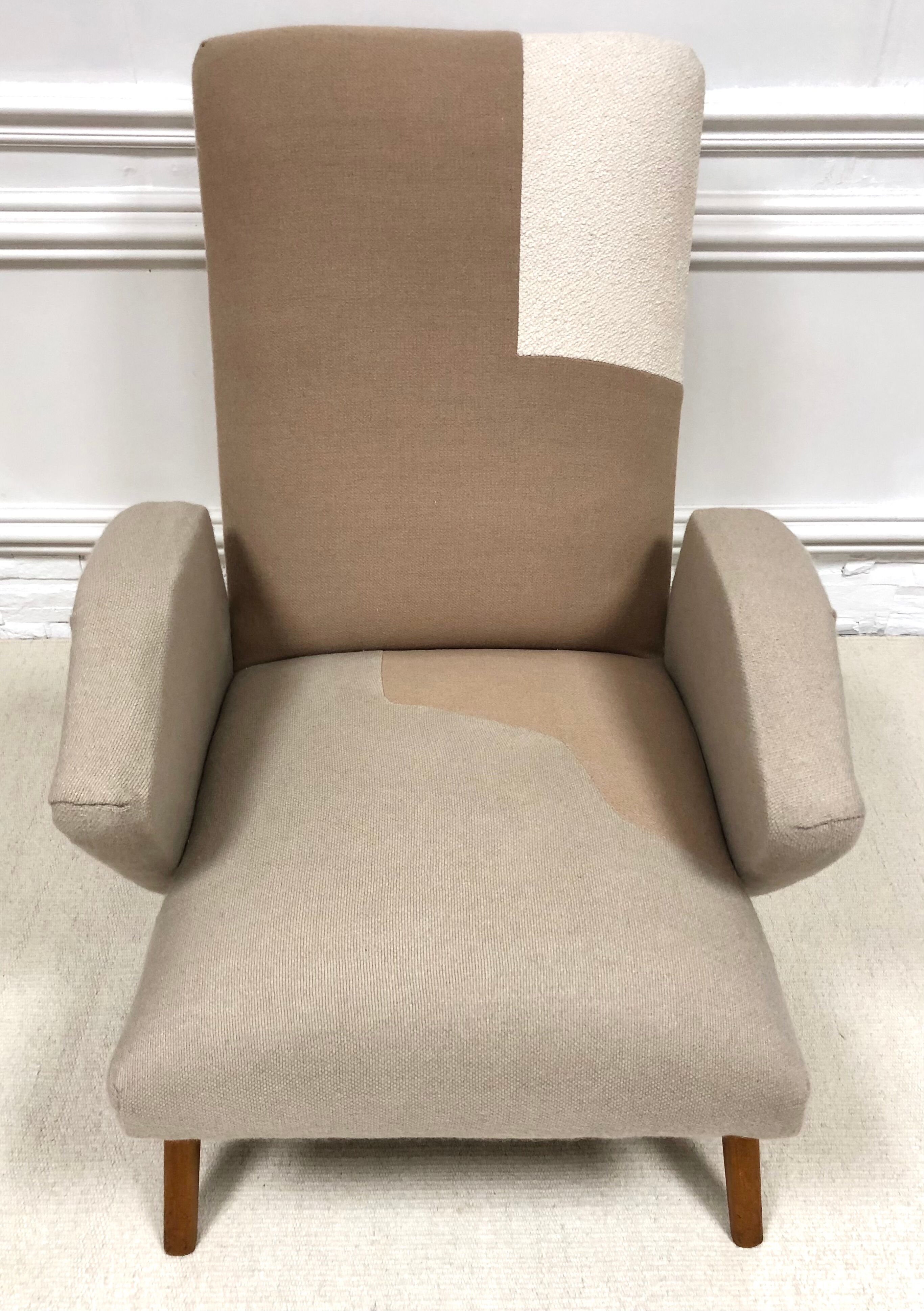 Restored Scandinavian vintage armchair