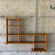 Modernist pine shelf bookcase Regain