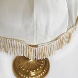 Pair of gold metal table lamps