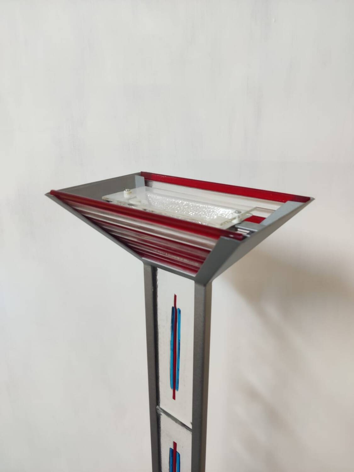 Murano glass floor lamp by de Majo