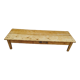 Antique coffee table in fir