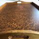 Large Art Deco wooden tray