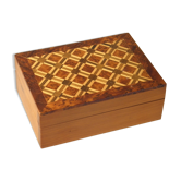 Marquetry box 14 x 10 cm