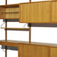 Oak modular wall unit by Poul Cadovius for Cado, 1960s