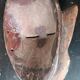 Old tribal ethnic mask in carved wood