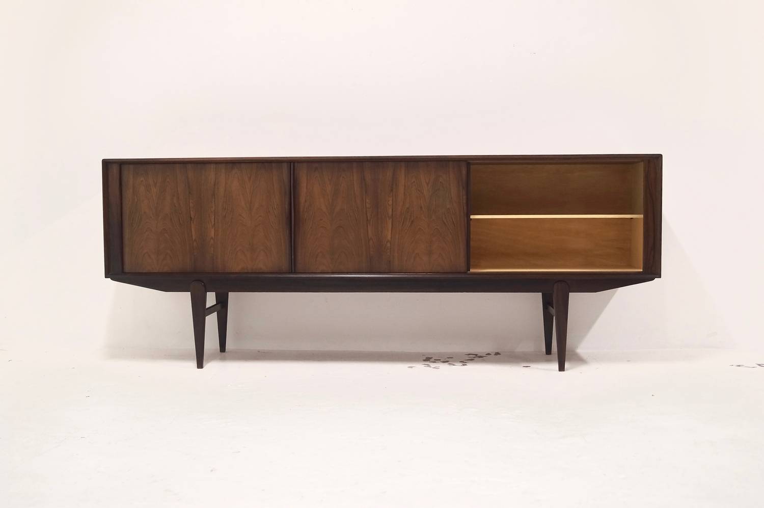 Sideboard rosewood by EW Bach for Sejling Skabe 1960