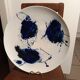 Large designer plate signed by Barbara Schroeder – 41 cm – Contemporary ceramic