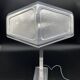 Vintage Pirouett France lamp, Art Deco, model patented in 1940, aluminum