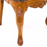 A pair of antique chairs from the late 19th century, France. After renovation.