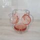 Rosaline cups and saucers by Arcoroc with metal stand