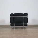 Cassina LC2 vintage lounge chair by Charlotte Perriand and Le Corbusier