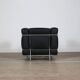 Cassina LC2 vintage lounge chair by Charlotte Perriand and Le Corbusier