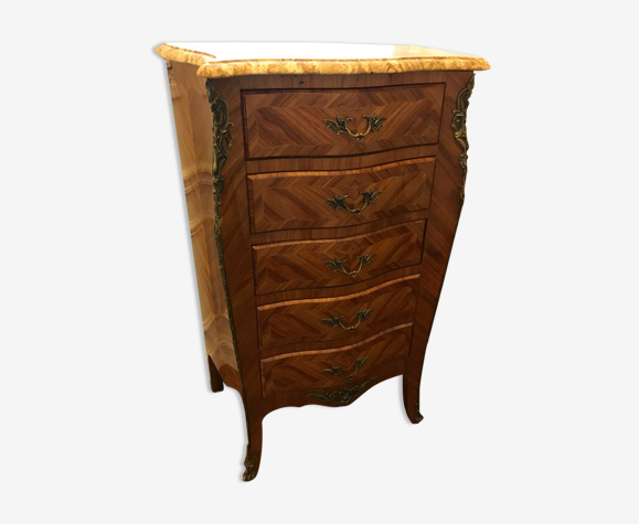 Commode en bois de rose