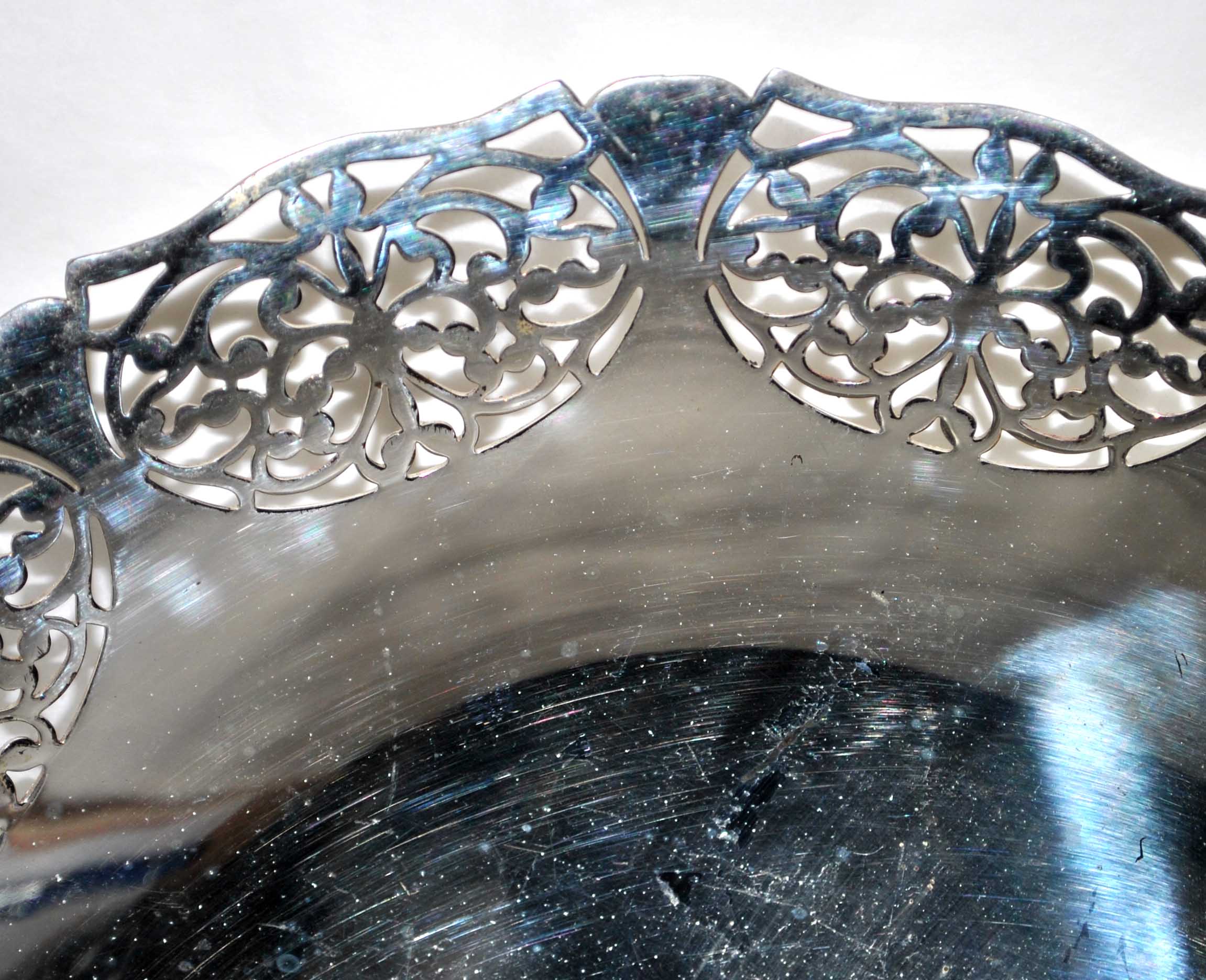 Vintage tripod cut in silver metal ERB Sweden - Prima NS Silver - Sweden