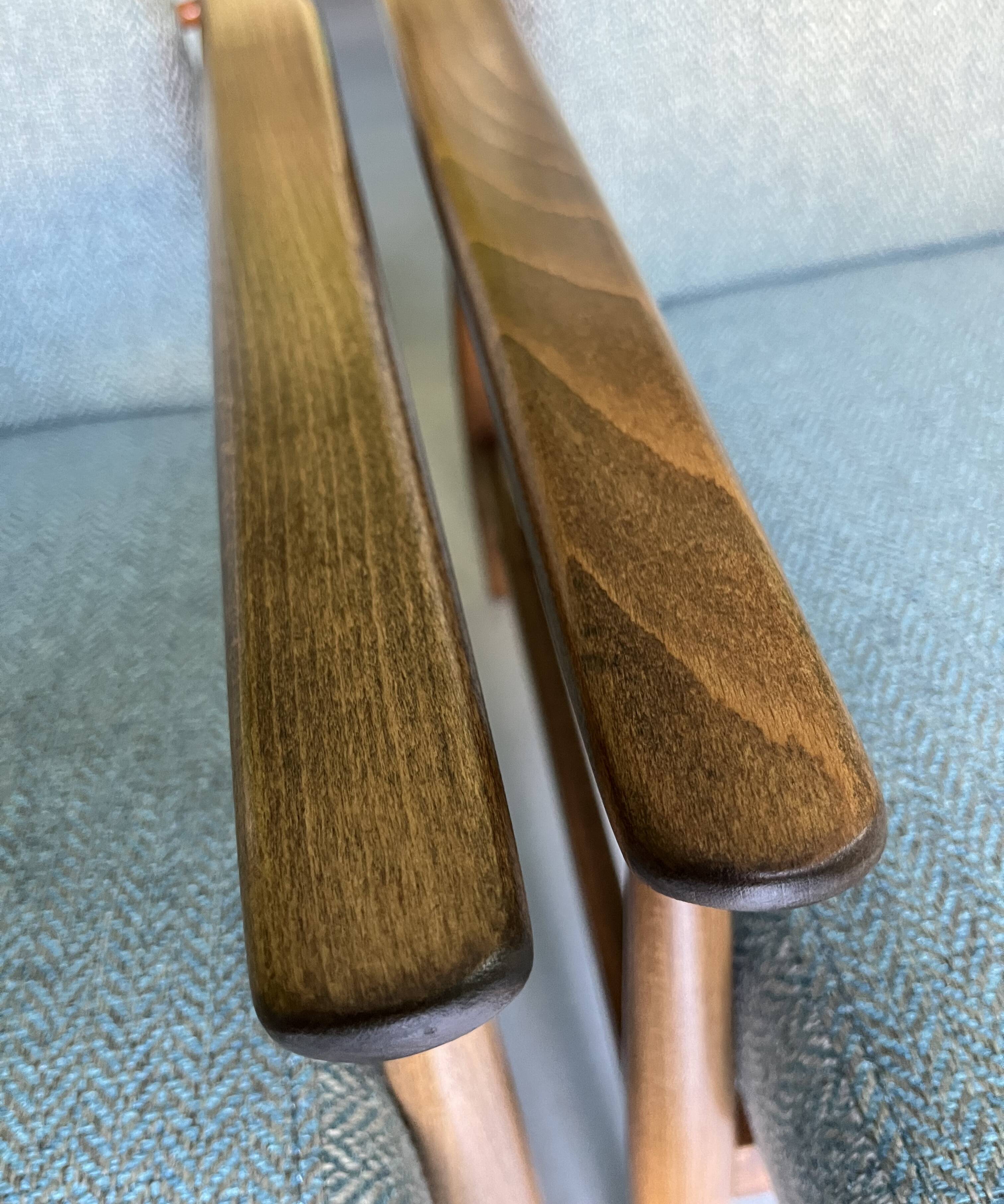 Vintage Mid-Century Armchairs: H.Lis 300-190 Restored Pair