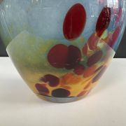 Vase vintage La Rochere en pâte de verre